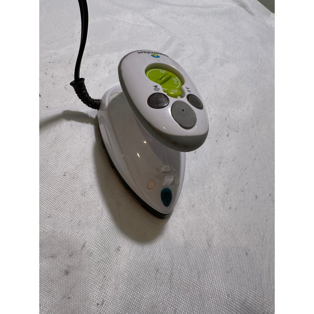 Steamfast SF-717 Mini Steam Iron White Green Compact Travel Crafting Sewing